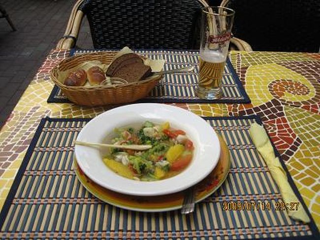 例にってスープ。<br />これは美味しかった。