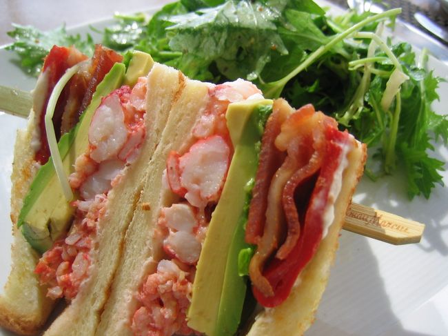 これが食べたかったの〜〜<br />クラブハウスサンドウィッチ☆