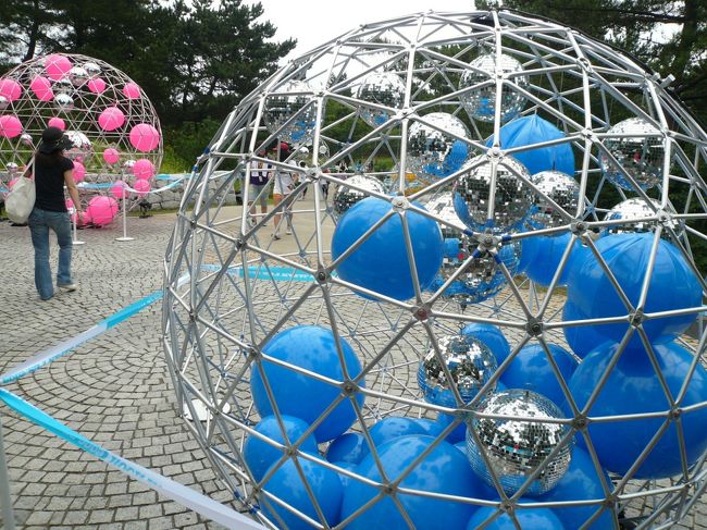 シーサイドへ向かう途中のオブジェ