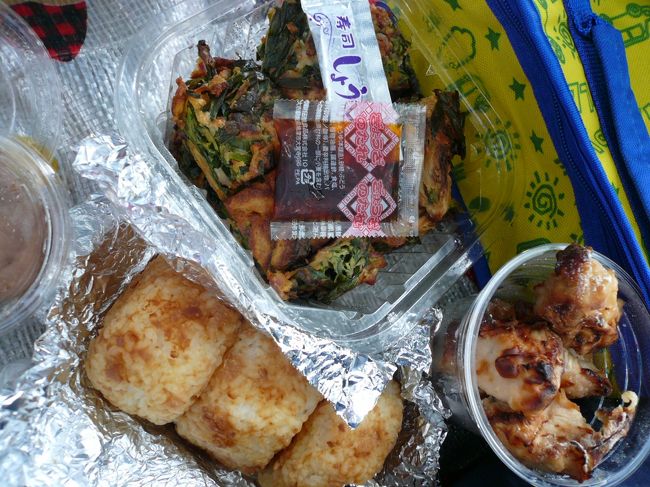 味噌の焼きおにぎり<br /><br />チヂミ<br /><br />竜田揚げ<br /><br />昨晩作りました。