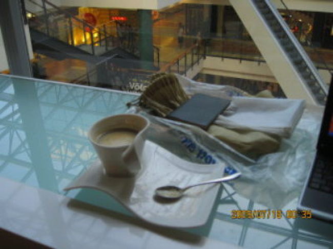 シャワーを浴び、作務依で散歩。片手にマイミニPC。<br />昼間発見したデパートの本屋脇のwifi-cafeに行ってみる。<br />うまく繋がらないw<br />そこでちょっと遠いが、昨日のカフェに。<br />そこでひょっこりひとりの日本人登場。<br />俺の恰好から、日本人と察し話しかけてきた。<br />彼は交換留学でタリンの大学に通っているとの事。<br />こちらに来てもう2年になるという。<br />「日本から見ればバルト三国で一括りにし勝ちですが、エストニア人はそれを嫌っています。俺たちはむしろ北欧諸国の一員なのだと。つまり、フィンランド・スウェーデン・デンマークが仲間だと。」<br />「言われてみれば、街の佇まいがストックホルムやヘルシンキに近いね」<br />「そうでしょう?　意識的にやっているみたいです」<br />「でもそうなるとわざわざタリンじゃなくても良くなる。」<br />彼は今大学のドミで生活していて、家賃が2000eekと言っていた。<br />「安くはないね、普通のアパートを借りるとどれくらいになるの?」<br />「5000eekくらいでしょうか」<br />「それじゃ日本の地方都市と変わらんね」<br />タリン恐るべしw