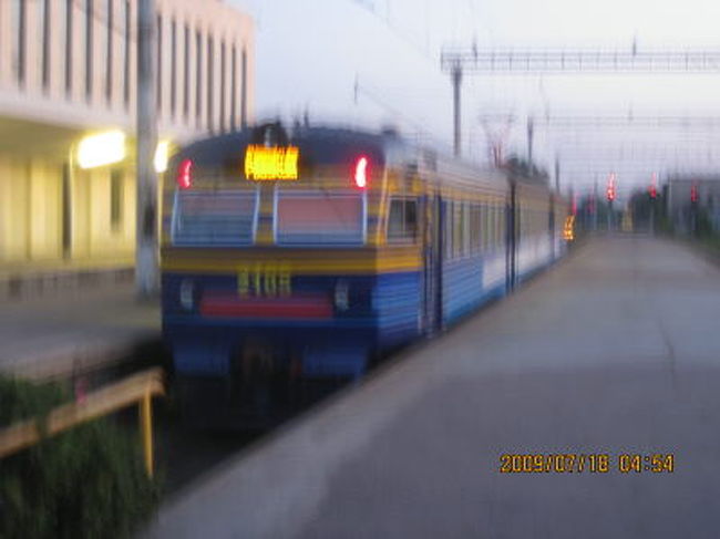 白夜のエストニア鉄道<br /><br />ほんと。お伽度満点!!