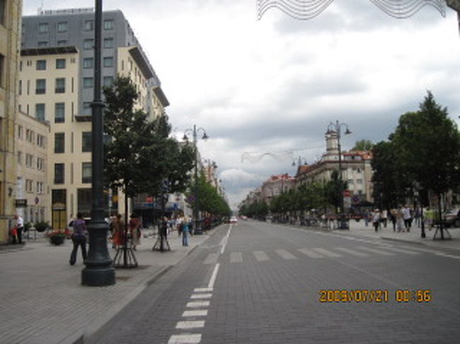 ビリニスの目抜き通り