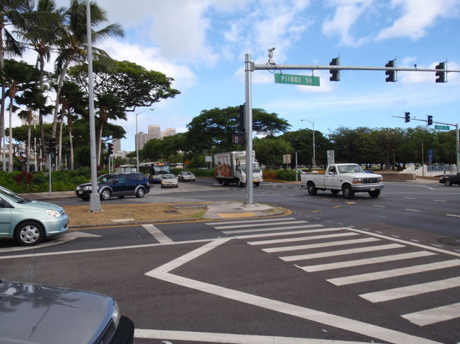 ホテルまでの街並み