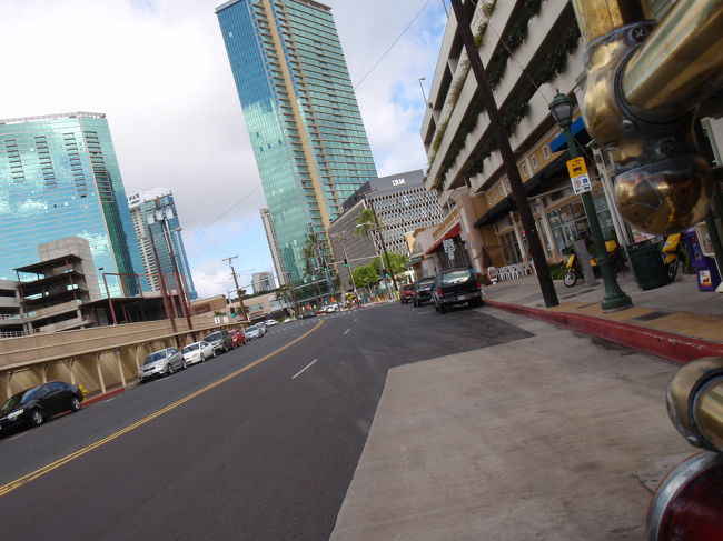 ホテルまでの街並み