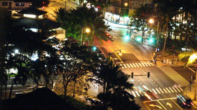 ホテルから街並みを撮影