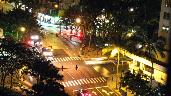 ホテルから街並みを撮影