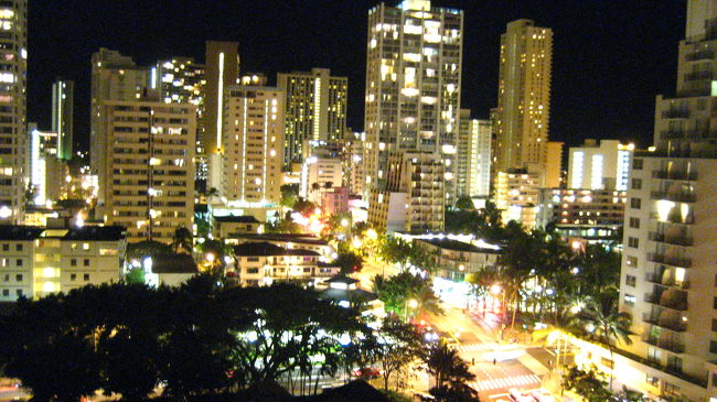 ホテルから街並みを撮影