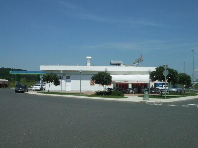 サービスエリアでトイレ休憩。