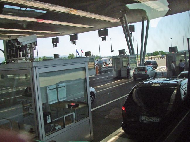 無事にスロベニアを出国し、クロアチアへ入国できました。