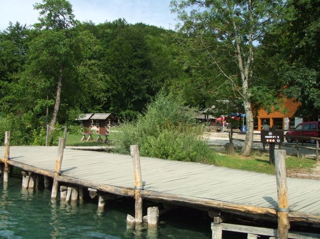 遊覧ボートに乗る前に