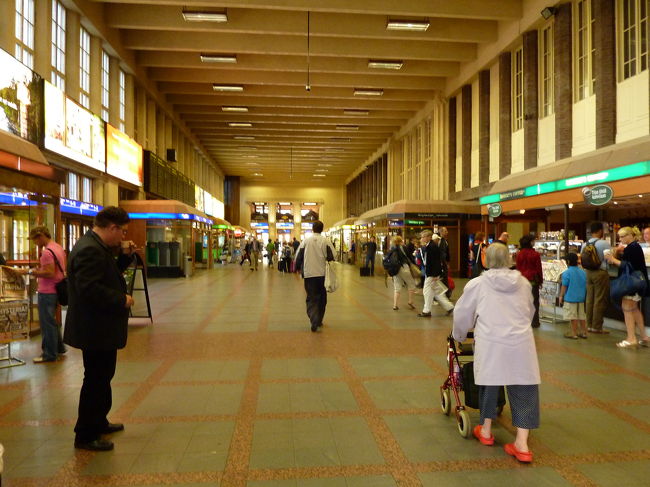 いよいよ、トゥルク行きの列車に乗ります。