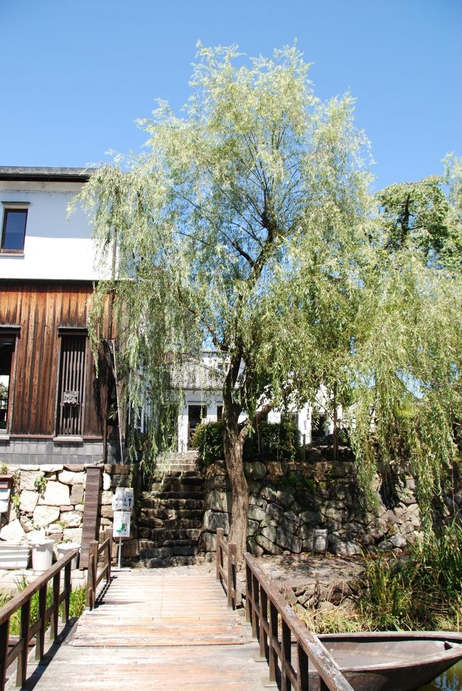 かわらミュージアムの裏に架かっている橋。