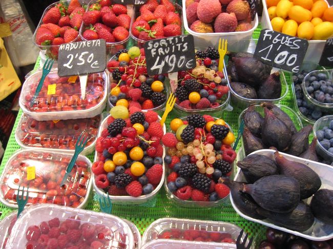 このベリーの盛り合わせ美味しそう♪