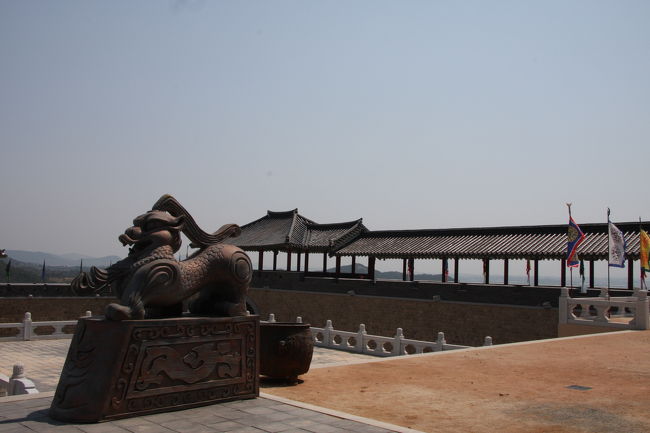 この回廊はよくソソノやヨンタバル、テソ、チュモンなど歩いておりました。