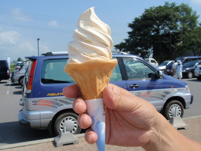 豆乳のアイスだったかな？<br />甘すぎず体によさそう！<br />