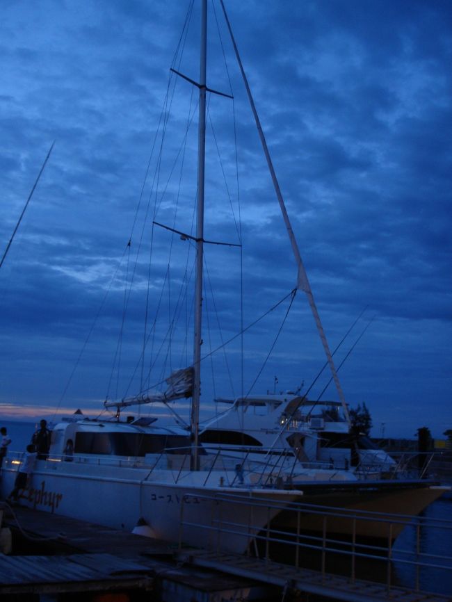 このヨットに乗りました！