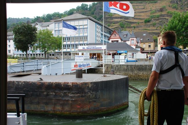 いよいよ「ザンクト･グアルスハウゼン」です！<br />乗客のほとんどがここで下船<br /><br />もっと天気が良ければ、クルーズも楽しめたんだろうな〜<br />ん〜、でも、１度経験すればいいかな〜っていうのが正直な感想です...