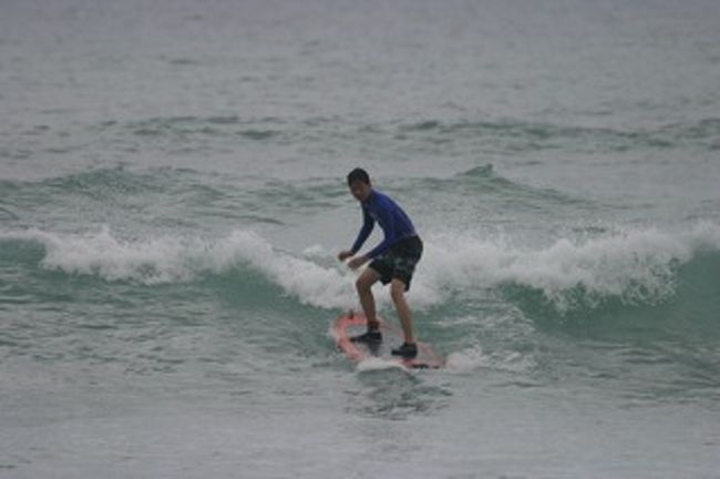 「まだまだ乗りたい！！」と息子。