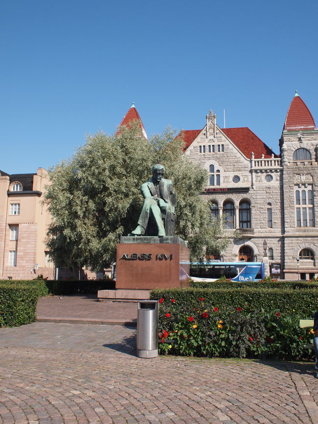 もう、駅前広場です。