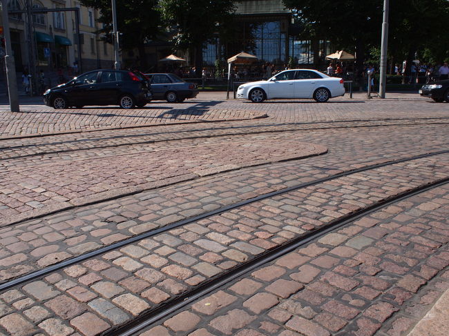 あっという間に、マーケット広場（kauppatori）に到着です。