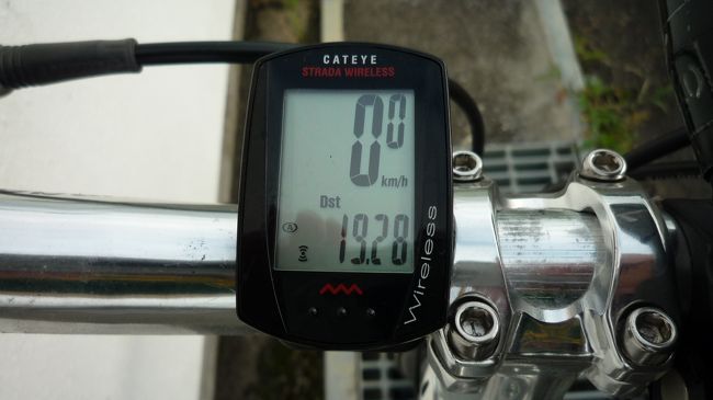 　ここまで、19.28Kmだ。