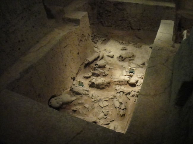 こちらはかなり朽ちた感じで、これはこれでリアルです。