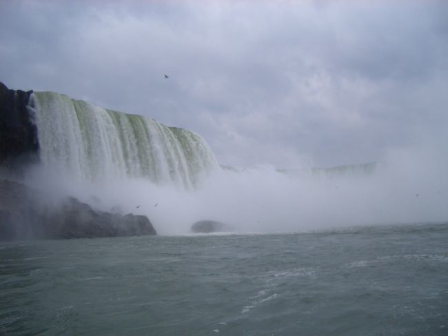 霧の乙女号からの大迫力。