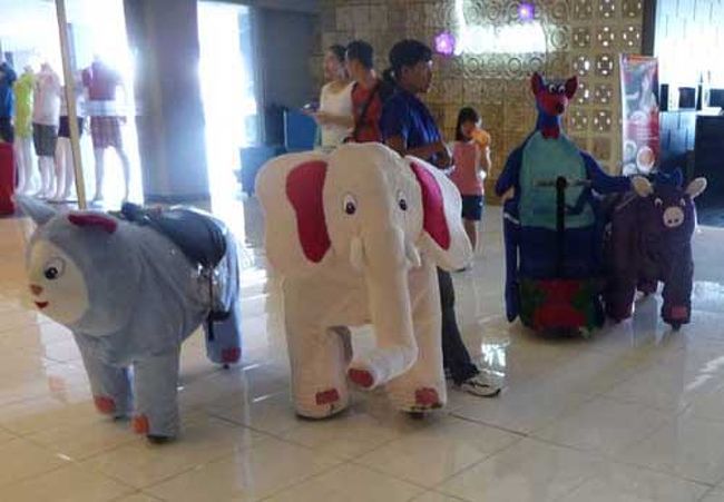 乗り物…。　一番左端のやつは何？