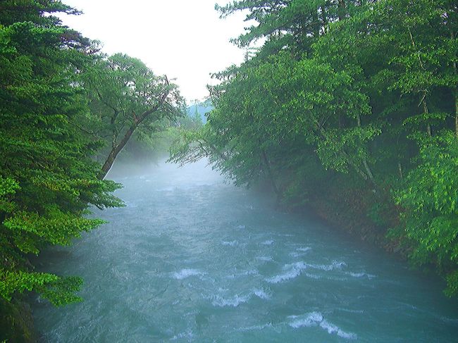 梓川（田代橋より）