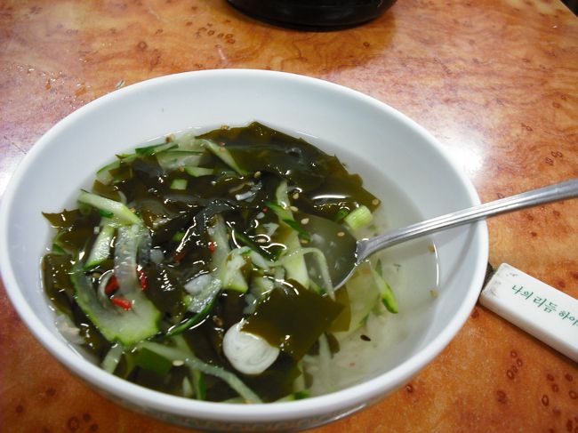 サッパリ酢味の「スープ」