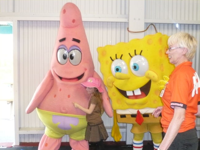 スポンジボブ発見！