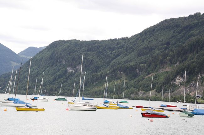 ザルツカンマーグート　ザンクトギルゲンのザンクトボルフガング湖
