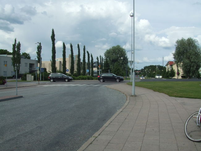 ナーンタリに到着。ここからムーミンワールドまで徒歩20分ほど。