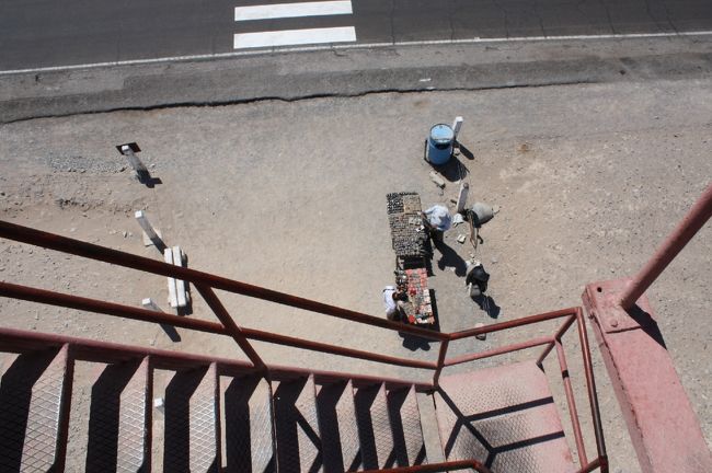 ミラドールはマリア・ライヘ女史が<br /><br />建造した観測やぐら。始めの頃はお金を<br /><br />取っていて地上絵の保存費用に充てていたそうです。<br /><br />（まだ世界遺産に登録されていなかった）　　<br /><br />