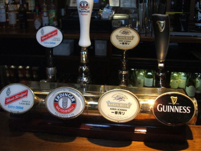 一番搾りもあった。最近はイギリスのビールも冷やしてある。