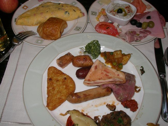 朝からモリモリいただきます♪