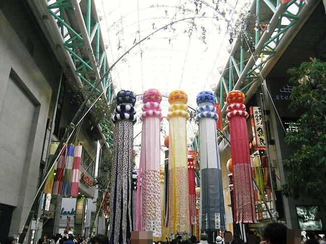 個人的には竹にぶら下ってる<br />笹飾りが気に入りました（＾＾）