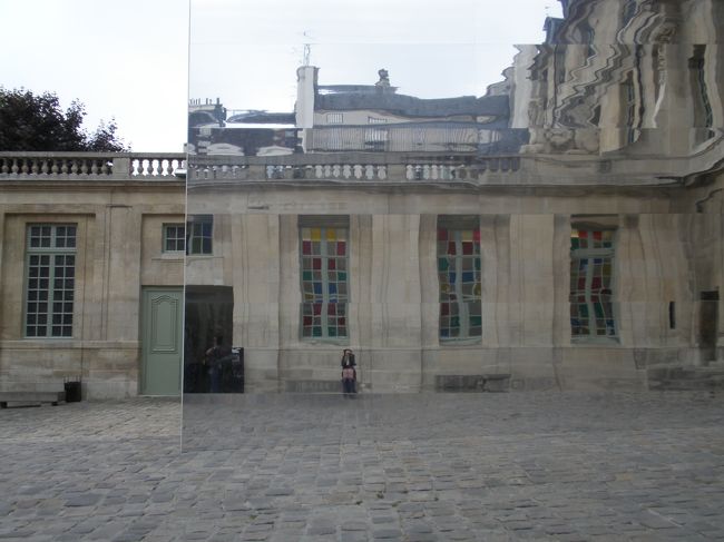 ピカソ美術館。わかりますか？今、工事中なのです。<br />