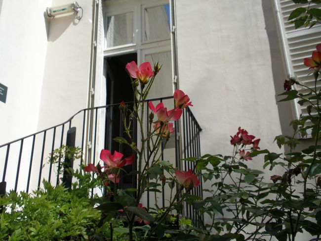 美術館の中には、かわいいお花もいっぱいです。