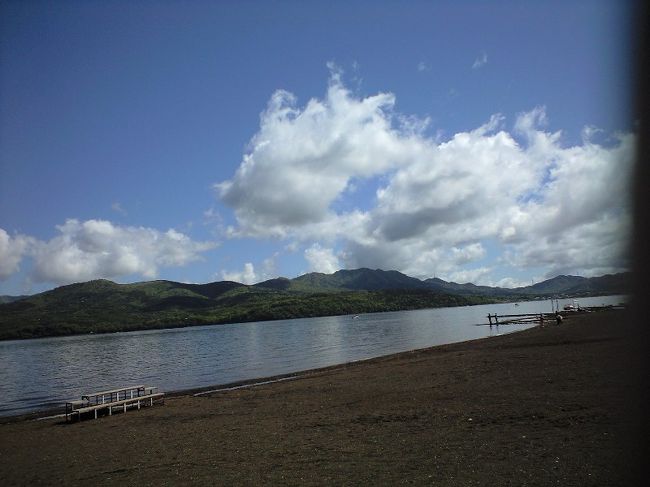 ボートやってる人たちもちらほら。 