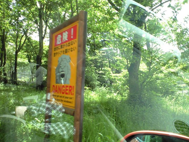 それでは，今回の旅行のメイン，富士サファリへ。<br />私，，はや４回目ーー；でも，何度来ても楽しいところだし，，，と思ってたら，今日はとっても混み混みでした。<br />園内の周遊バス，５時間待ちだって！ヒエー　 