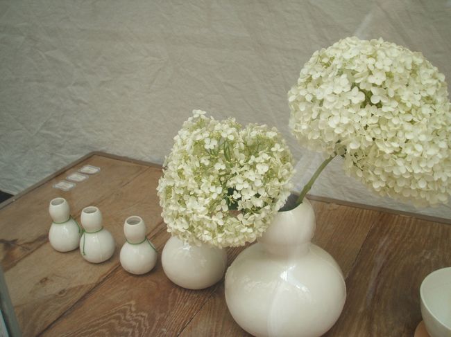 同じひょうたん花瓶の別角度です。