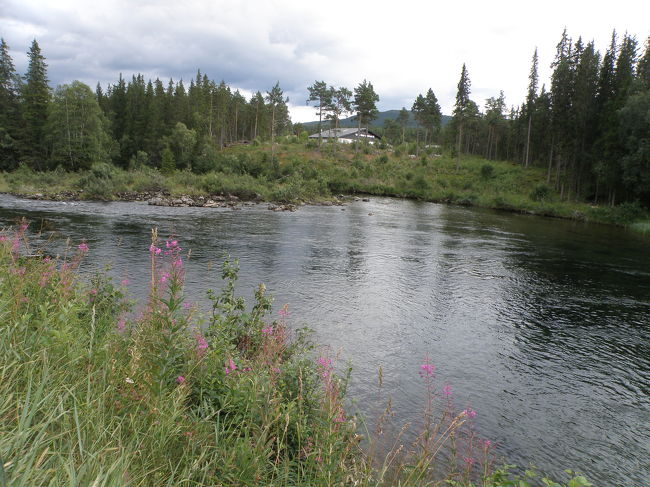 オスロからスタルハイムに行くまでの風景