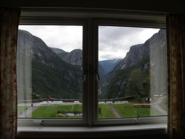 ホテルの部屋から眺め