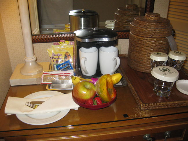 　ウェルカムフルーツも届きました。