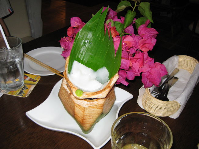 ココナツのお刺身。