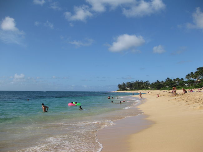 　最後にサンセットビーチでひと泳ぎして帰路につきました。間違いなく今まで泳いだ海の中で一番きれいでした。