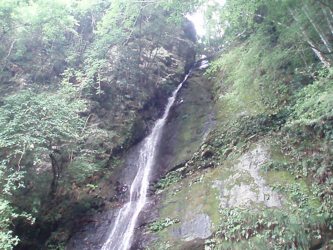かずら橋の近くにあった琵琶の滝♪
