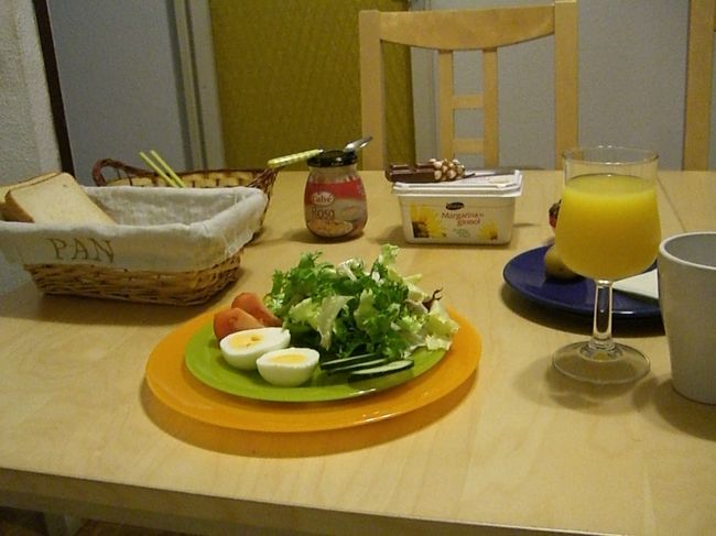 バルセロナのきれいなドミに泊まりました。身ひとつのわたしにオーナーは、タオルやシャンプーとか貸してくれました。ありがとう！ここの宿はすごく清潔だしアットホームですごしやすい！よかった！